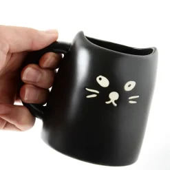 Black Cat & White Cat Pair Mugs Online