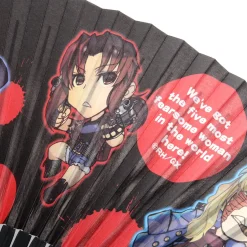 Black Lagoon Chibi Character Full-Color Fan Hot