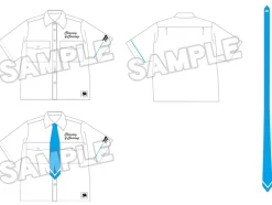 Tops>Blue Archive C&C Motif Work Shirt
