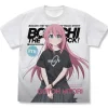 Tops>Bocchi the Rock! Hitori Gotoh Full Graphic T-Shirt White