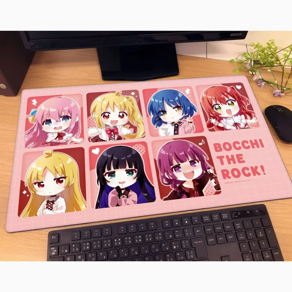Home Goods>Bocchi the Rock! Rubber Mat Chocolate Outfit A