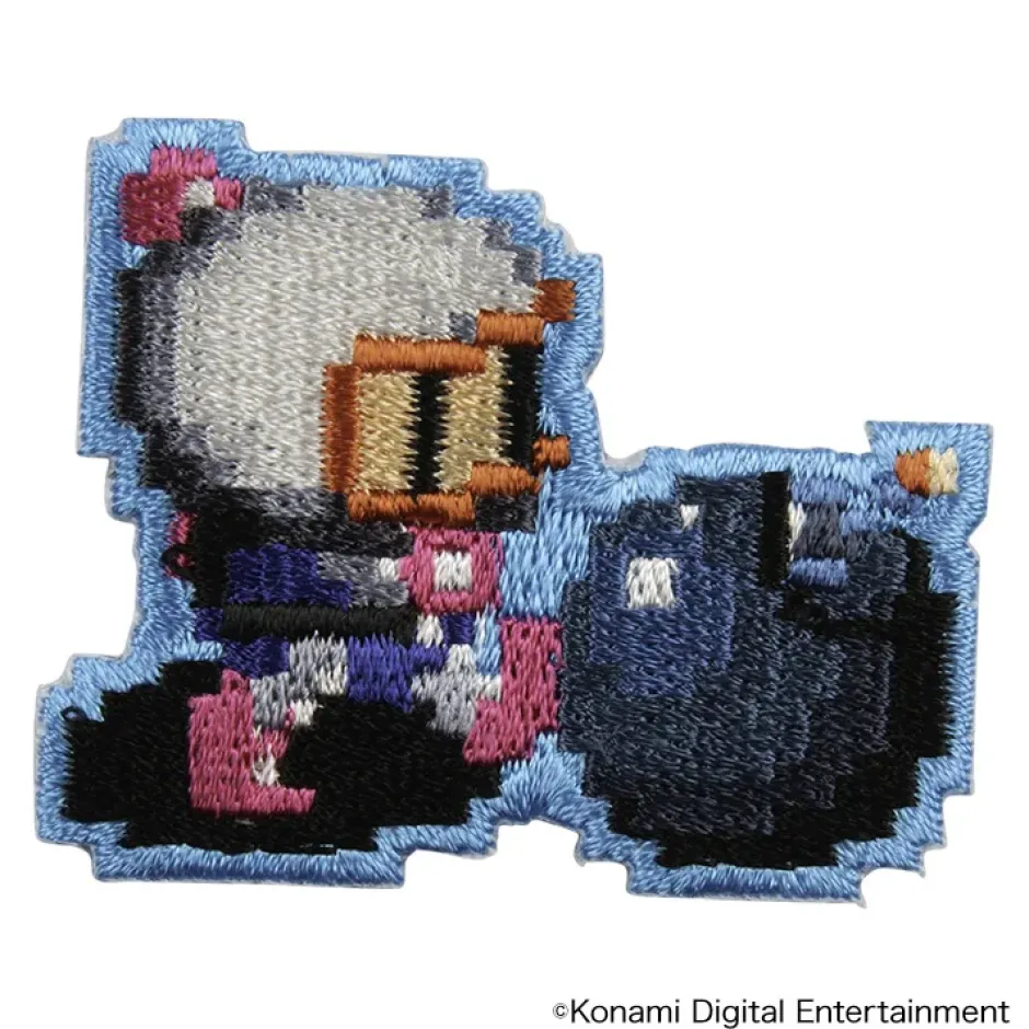 Exclusives|Stickers>Bomberman Embroidered Sticker Super Bomberman White Bomber