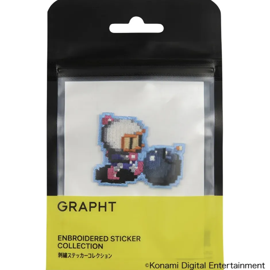 Exclusives|Stickers>Bomberman Embroidered Sticker Super Bomberman White Bomber