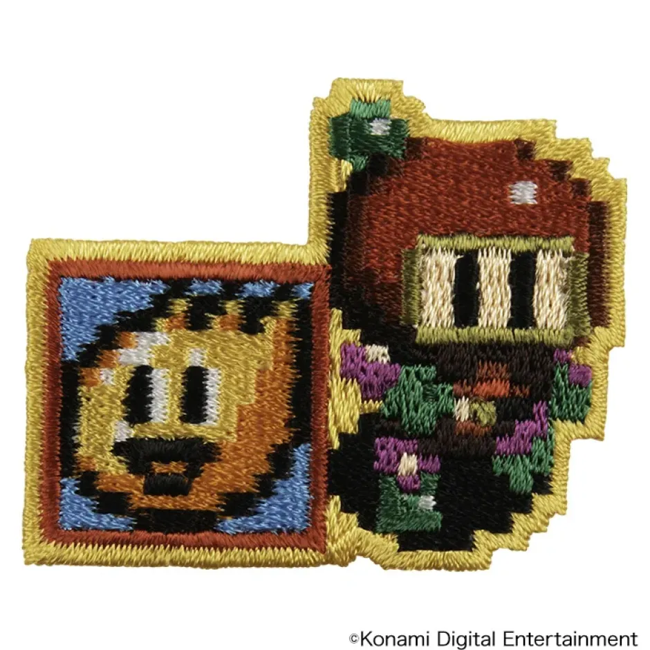 Exclusives|Stickers>Bomberman Embroidered Sticker Super Bomberman Red Bomber