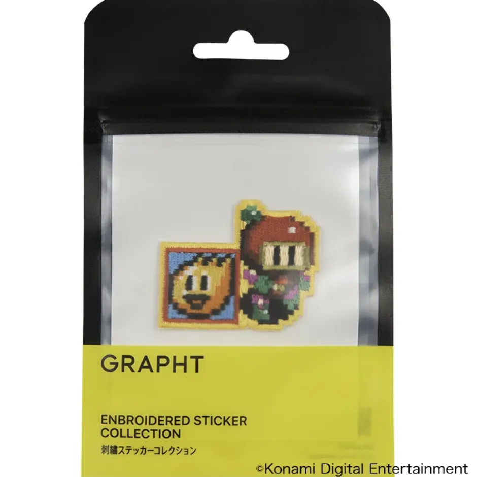 Exclusives|Stickers>Bomberman Embroidered Sticker Super Bomberman Red Bomber