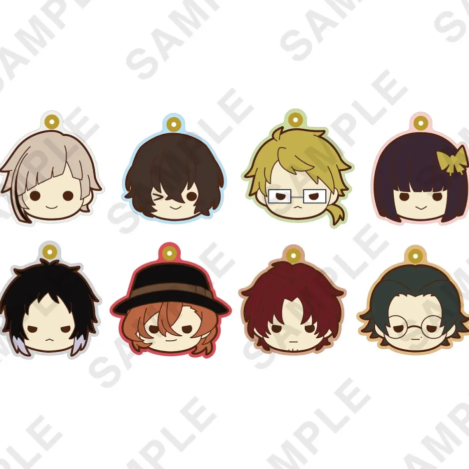 Collectable Toys>Bungo Stray Dogs Embroidered Strap Collection Box Set