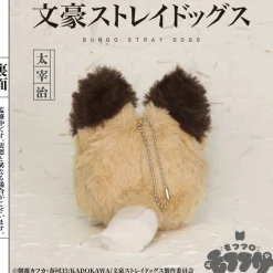 Bungo Stray Dogs Mofufusa Series Mofumaro Holder Plushie Osamu Dazai Outlet
