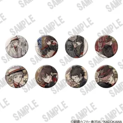 Other Goods>Bungo Stray Dogs Trading Tin Badges (C106) Complete Box Set