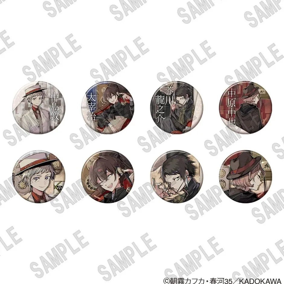 Other Goods>Bungo Stray Dogs Trading Tin Badges (C106) Complete Box Set