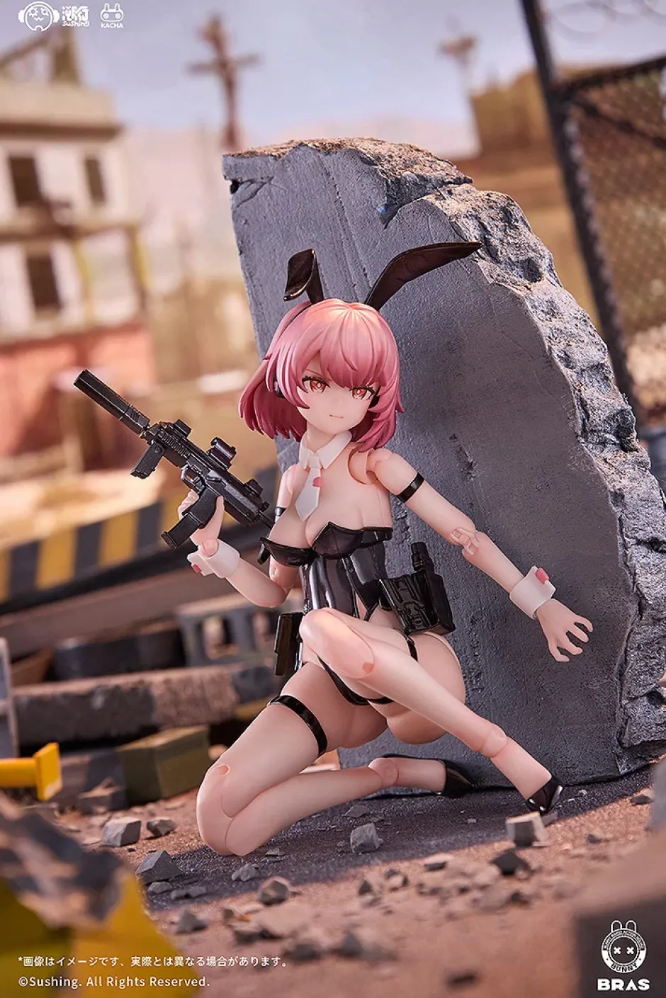 Scale Figures|Action Figures>Bunny Rapid Action Squad Commando Belka 1/12 Action Figure