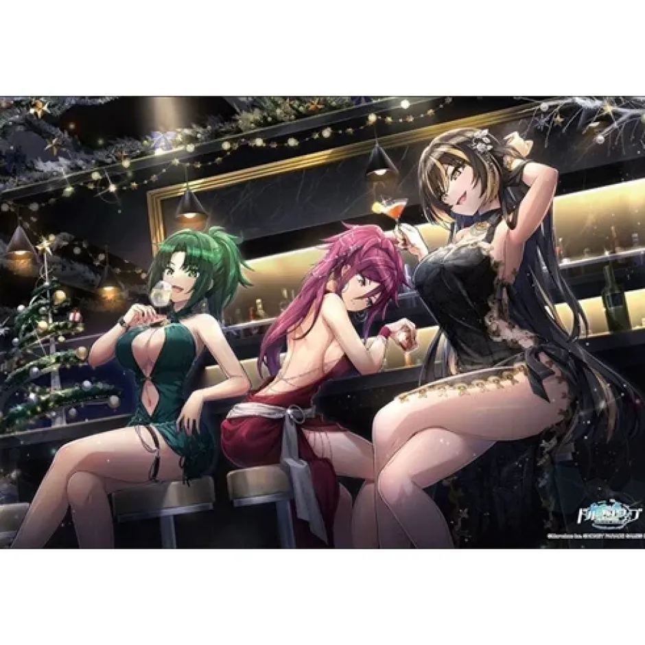 Bushiroad Rubber Mat Collection V2 Vol. 1834 Dolphin Wave Anri & Yuri & Amadea: Otona na Christmas Night Ver. Online