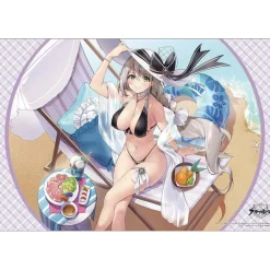 Bushiroad Rubber Mat Collection V2 Vol. 1578 Azur Lane Aquila: Sardegnian Shallows and Sunshine Ver. Best