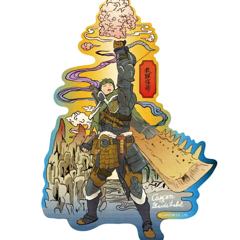 Stickers>Capcom x B-Side Label Monster Hunter: World Sticker Collection Vol. 2