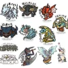 Stickers>Capcom x B-Side Label Monster Hunter Sticker Collection Vol. 3