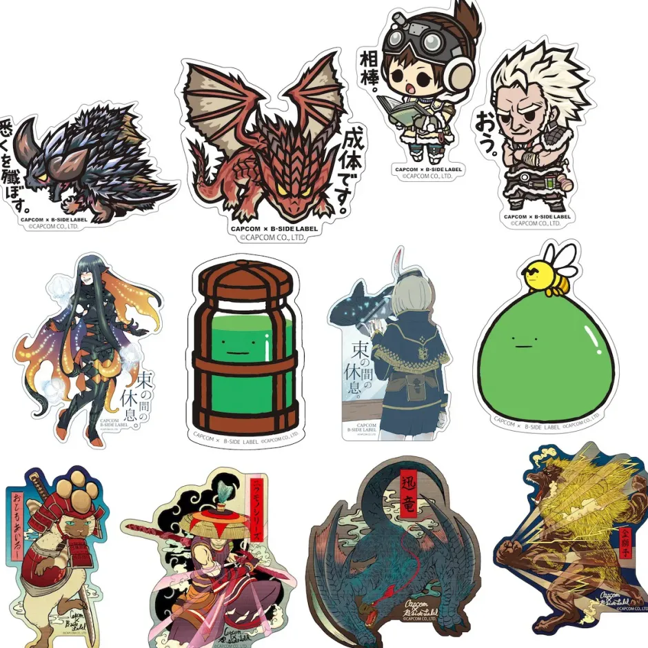 Stickers>Capcom x B-Side Label Monster Hunter Sticker Collection Vol. 5