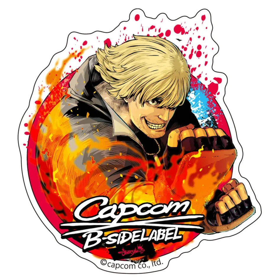 Stickers>Capcom x B-Side Label Street Fighter 6 Sticker Collection Vol. 2