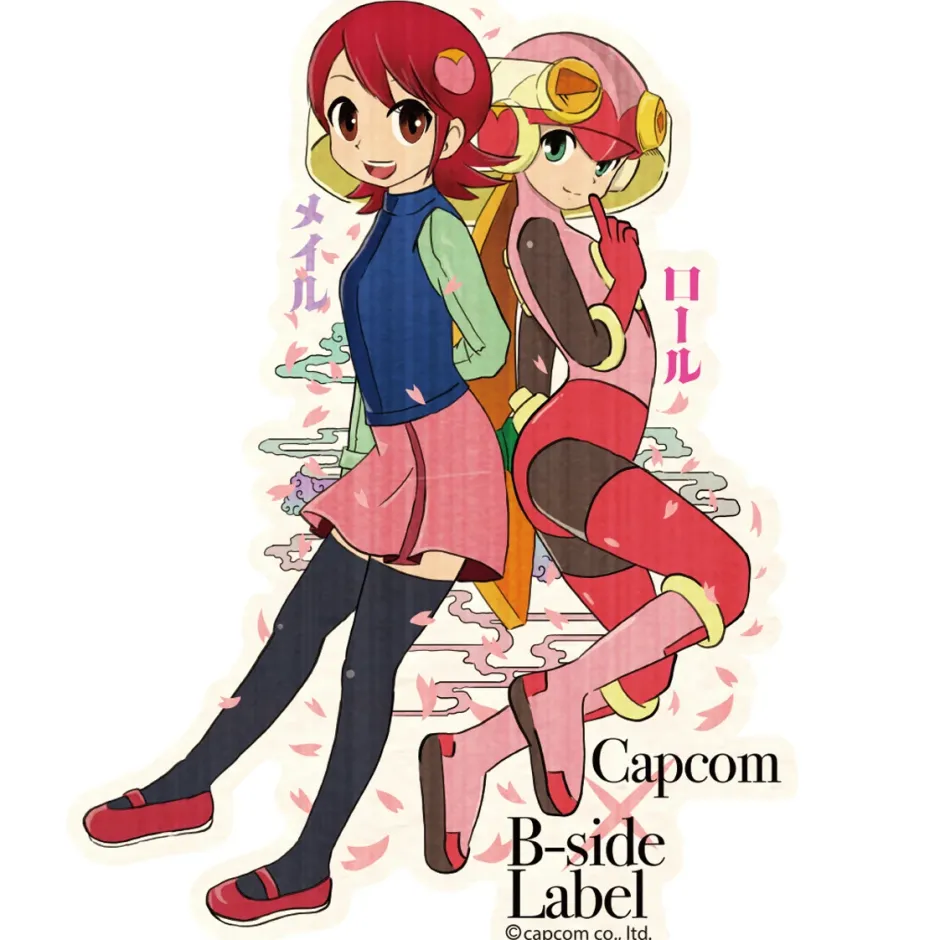 Capcom x B-Side Label Mega Man EXE Sticker Collection Vol. 6 Best