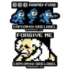 Capcom x B-Side Label Mega Man Sticker Collection Vol. 5 Sale