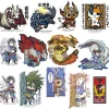 Capcom x B-Side Label Monster Hunter Sticker Collection Vol. 8 Hot