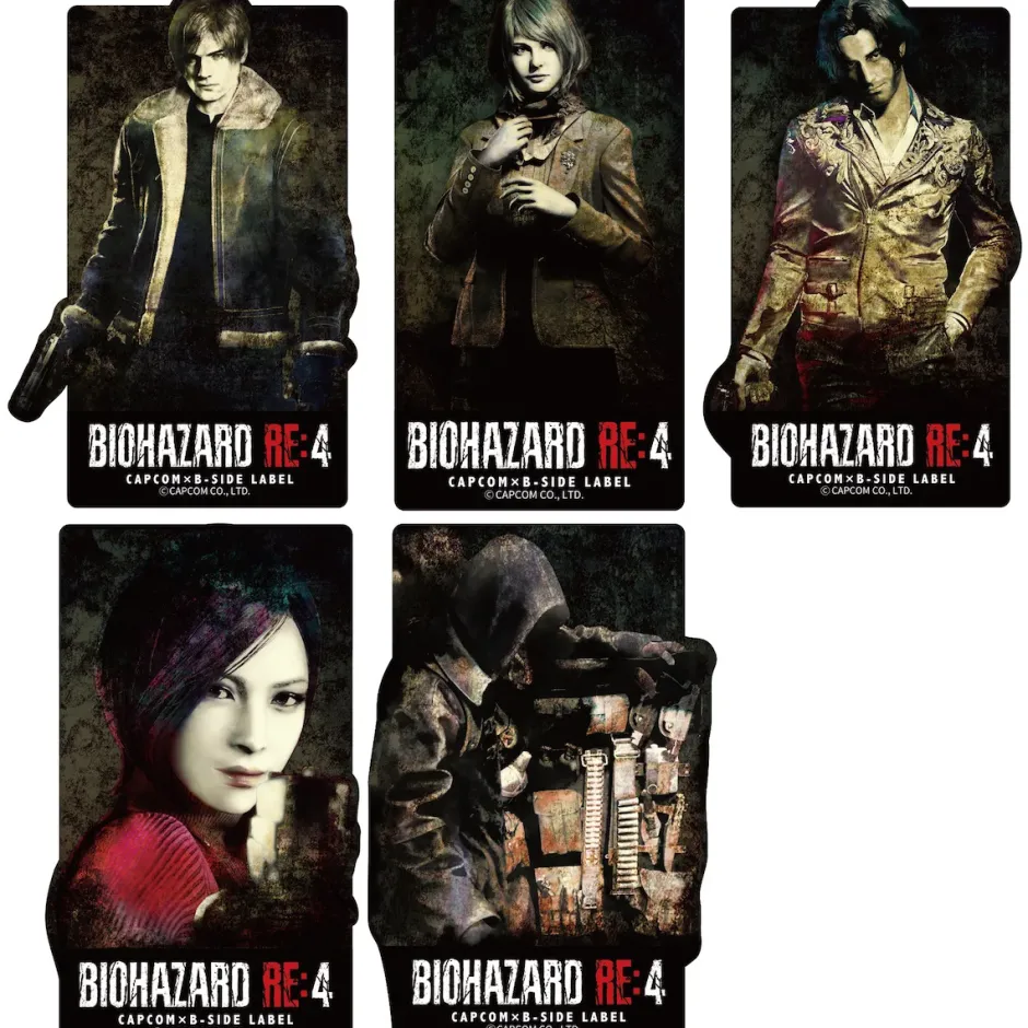 Capcom x B-Side Label Resident Evil 4 Sticker Collection