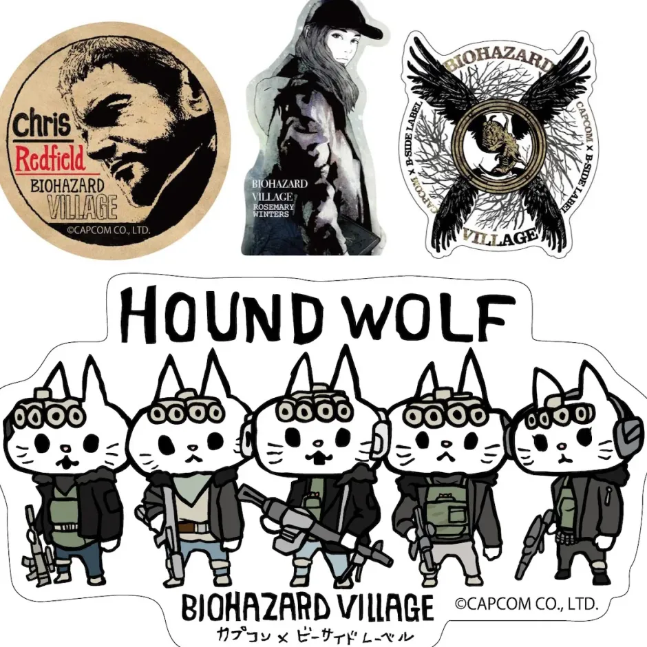 Capcom x B-Side Label Resident Evil Sticker Collection Vol. 5 Sale