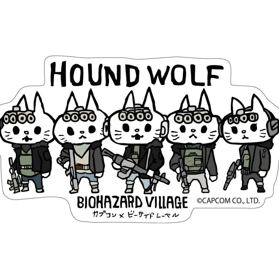 Capcom x B-Side Label Resident Evil Sticker Collection Vol. 5 Sale