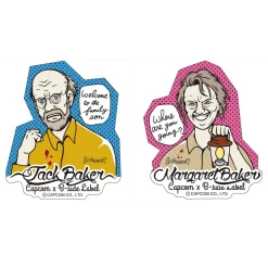 Capcom x B-Side Label Resident Evil Stickers New