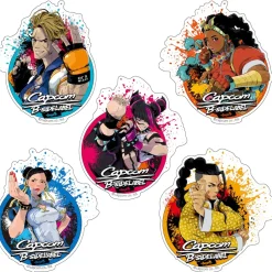 Capcom x B-Side Label Street Fighter 6 Sticker Collection Hot