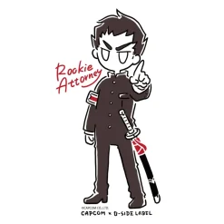 Capcom x B-Side Label The Great Ace Attorney Sticker Collection Vol. 2 Hot