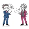 Capcom x B-Side Label The Great Ace Attorney Sticker Collection Vol. 3 New
