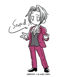Capcom x B-Side Label The Great Ace Attorney Sticker Collection Vol. 3 New