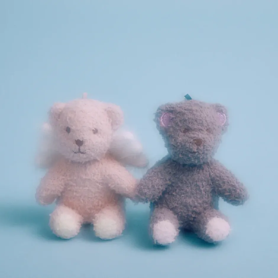 Small Plushies>Cardcaptor Sakura: Clow Card / Sakura Card Sakura and Syaoran's Fluffy Bear Keychain