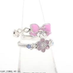 Jewelry & Hair Accessories>Cardcaptor Sakura Double Ring Costume Motif C