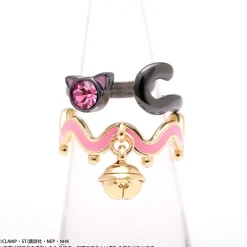 Jewelry & Hair Accessories>Cardcaptor Sakura Double Ring Costume Motif B
