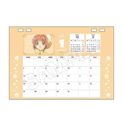 Cardcaptor Sakura Jewel Flash Desktop Calendar 2025 Online