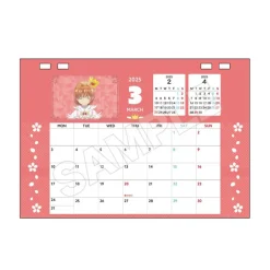 Cardcaptor Sakura Jewel Flash Desktop Calendar 2025 Online