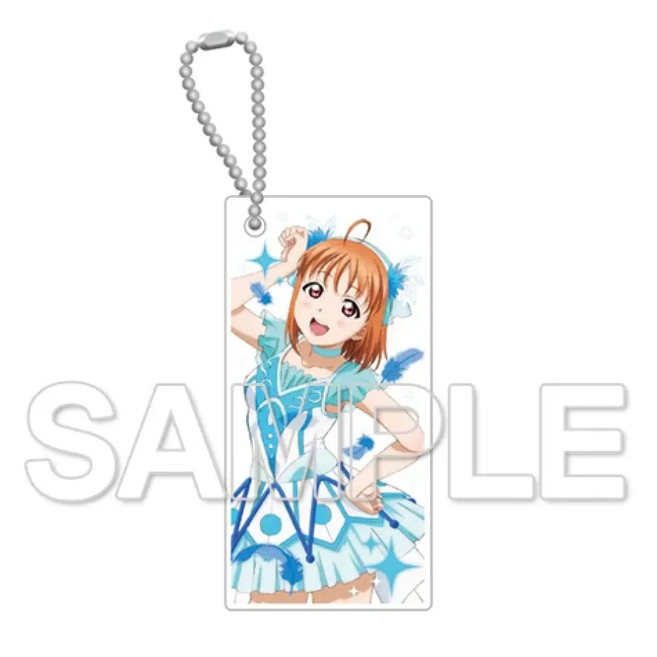 CharaClear Love Live! Sunshine!! Water Blue New World Acrylic Keychain Collection Discount