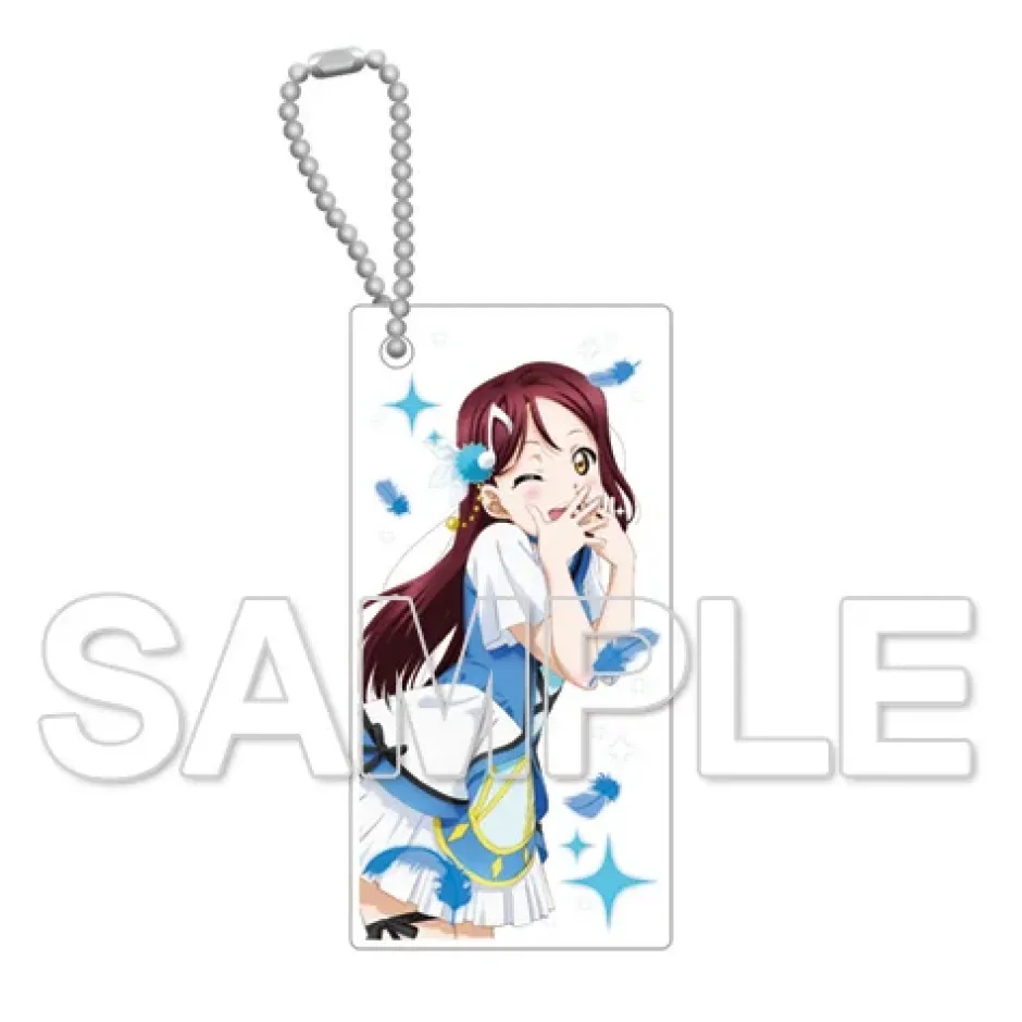 CharaClear Love Live! Sunshine!! Water Blue New World Acrylic Keychain Collection Discount