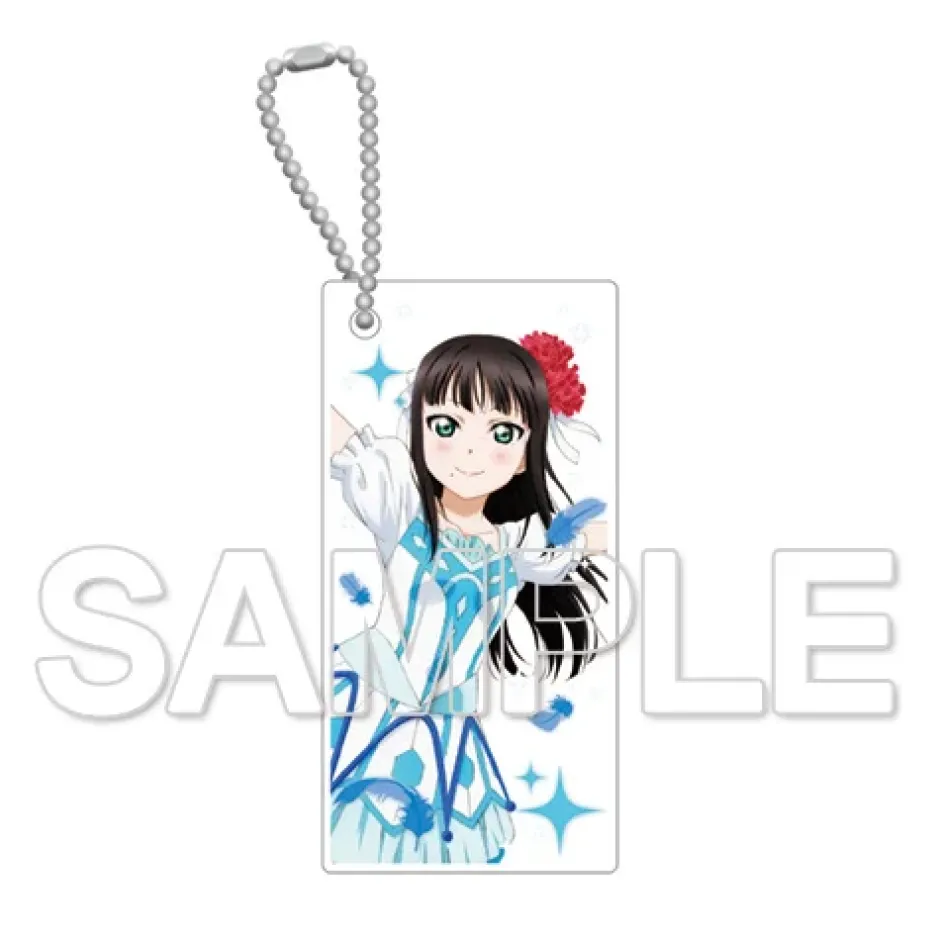 CharaClear Love Live! Sunshine!! Water Blue New World Acrylic Keychain Collection Discount