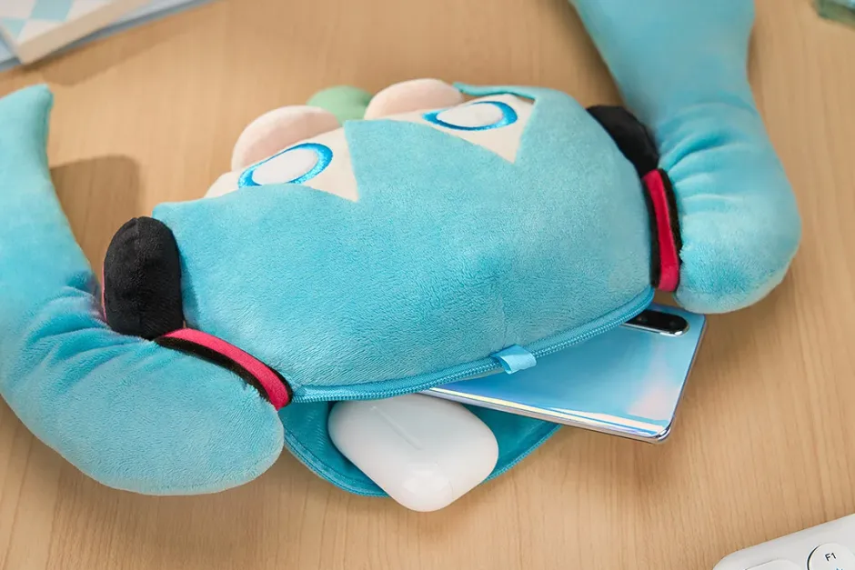 Pouches & Other Cases>Character Vocal Series 01: Hatsune Miku Fluffy Series - Plushie Pouch