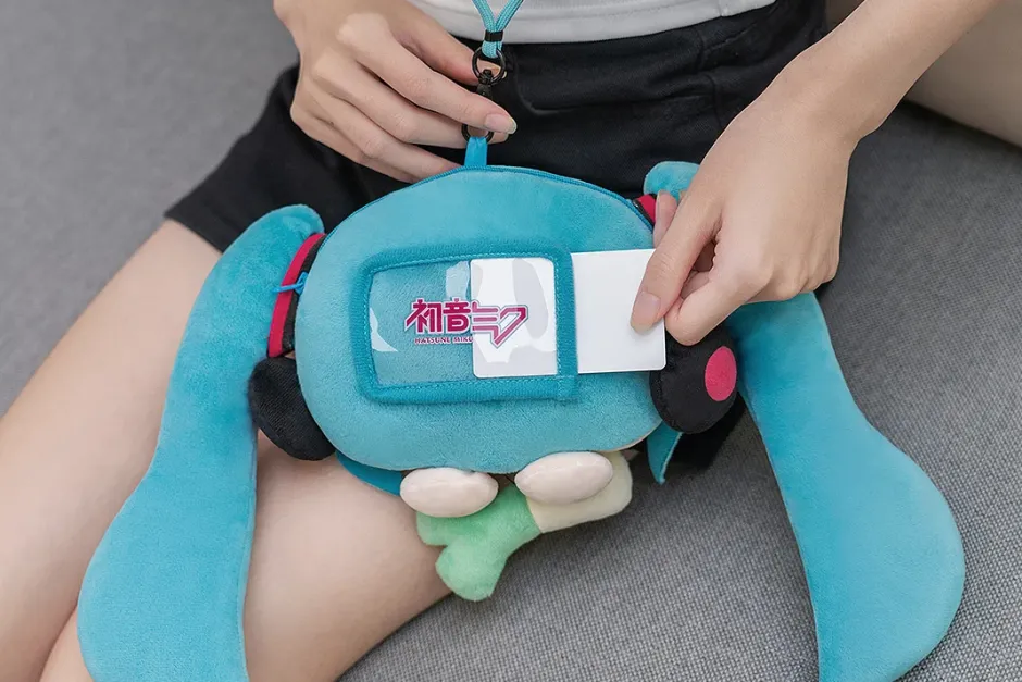 Pouches & Other Cases>Character Vocal Series 01: Hatsune Miku Fluffy Series - Plushie Pouch