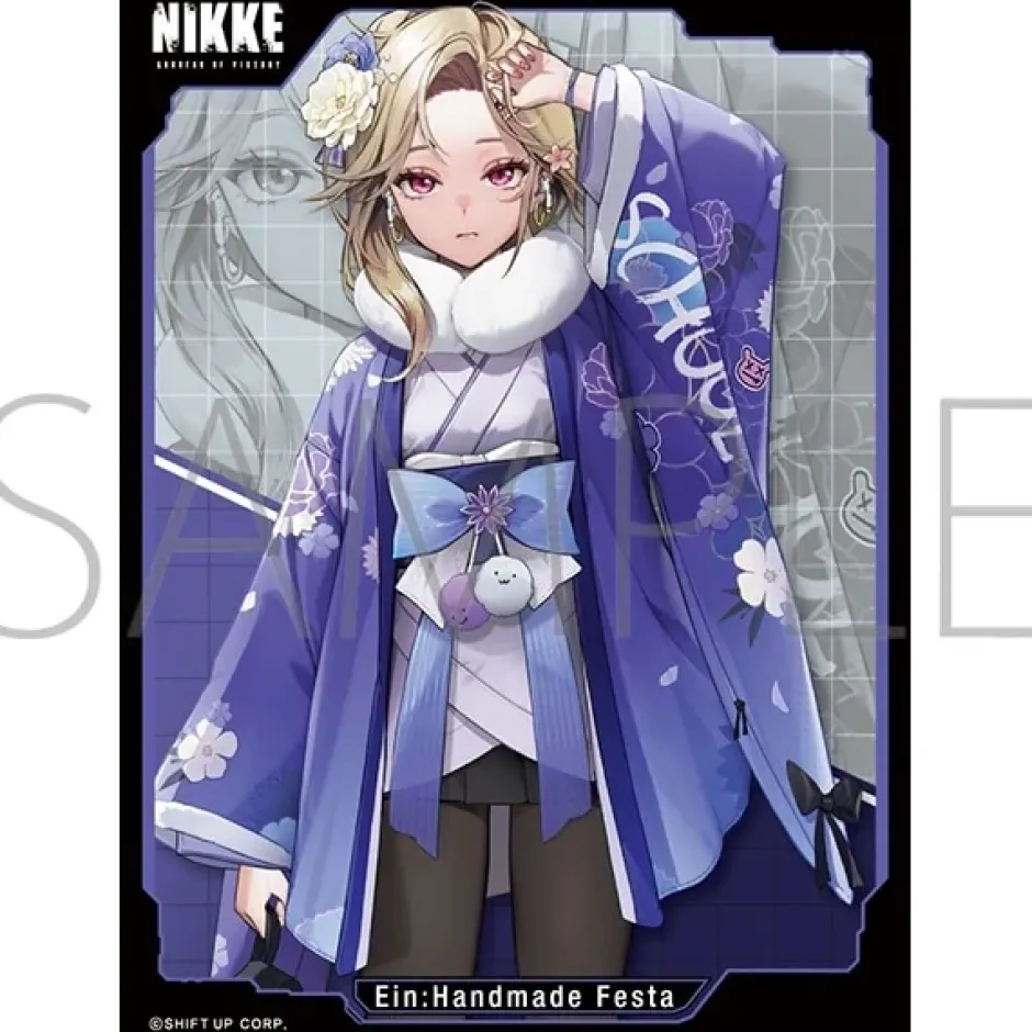 Cards>Character Sleeve Collection Matte Series Goddess of Victory: Nikke Ein: Handmade Festa No. MT2115