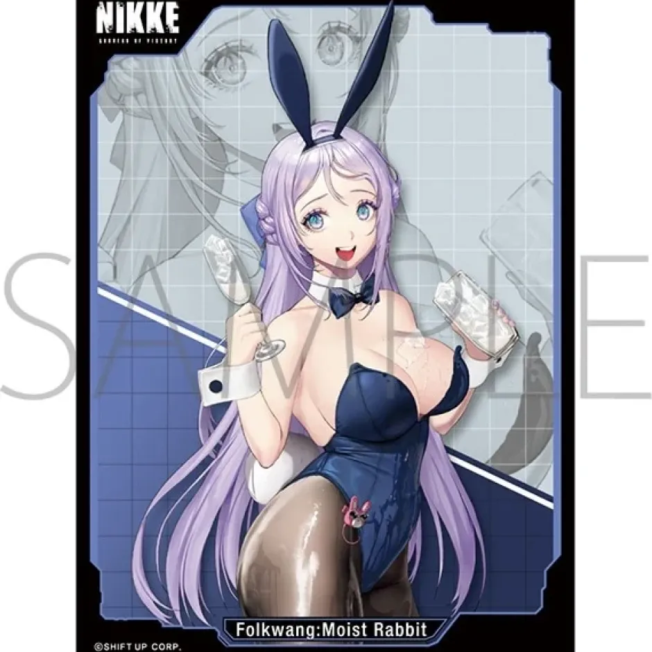 Character Sleeve Collection Matte Series Goddess of Victory: Nikke Folkvan: Moist Rabbit No. MT2104 Clearance
