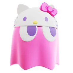 Soft Vinyl Figures>Chibicollect Figure DX Pac-Man x Sanrio Characters Ghost Hello Kitty