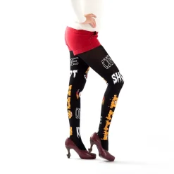 Footwear>Chiharu Kikuchi 80 Denier Eyeball Print Tights