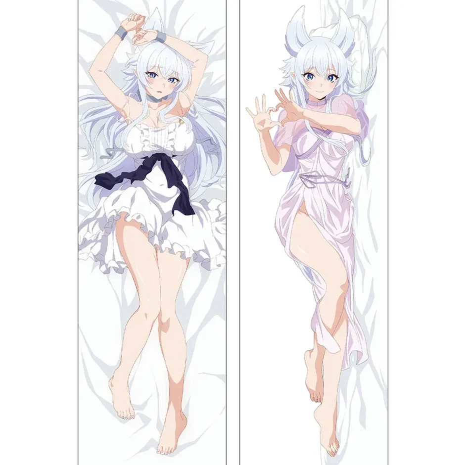 Chillin' In Another World With Level 2 Super Cheat Powers Fenrys 2-Way Tricot Dakimakura Pillow Cover Best