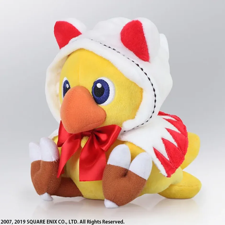 Medium Plushies>Chocobo's Mystery Dungeon Every Buddy! Plushie Chocobo White Mage (Re-run)