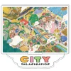 City The Animation Acrylic Chara Stand C Hot