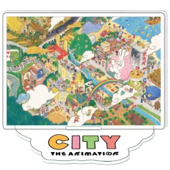 City The Animation Acrylic Chara Stand C Hot