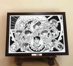 CLAMP 30th Anniversary Key Visual Chara-Kirie Paper-Cut Artwork Online